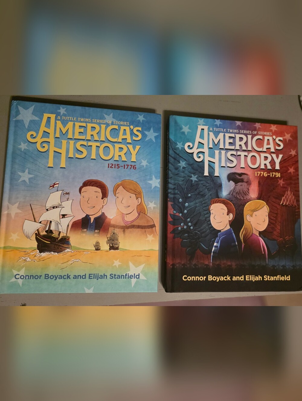 The Tuttle Twins America's History Vol 1 & 2